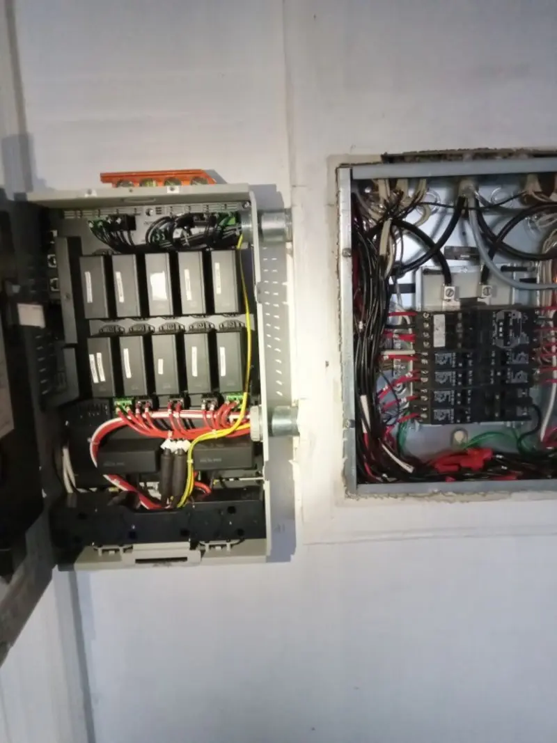 Electrical panel upgrade completed for Indoor Lighting Installation in Boiling Springs